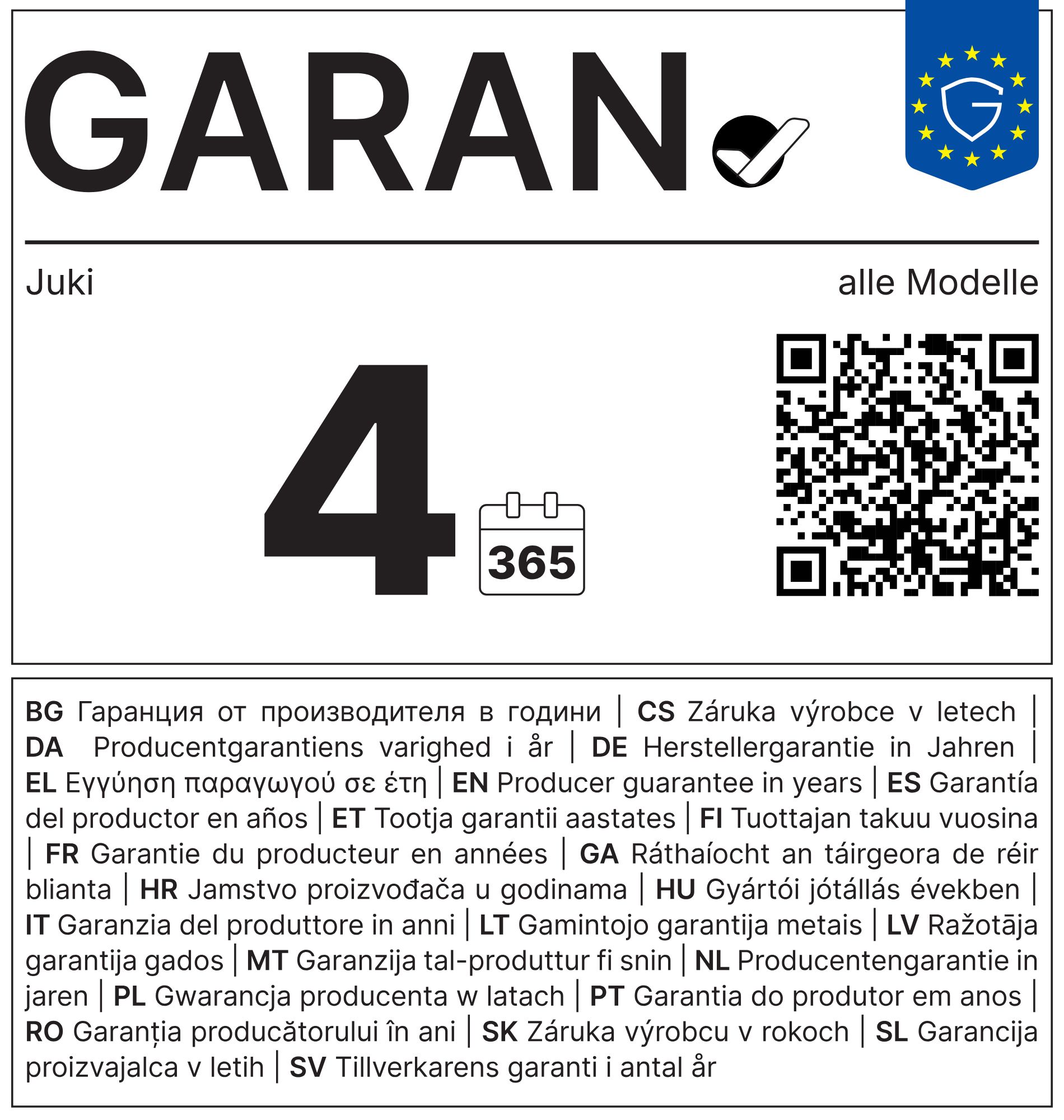 Garantielabel