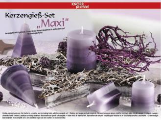 Kerzengießform Set Maxi 