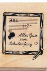 Stempel Alles Gute zum Schula nfang 
