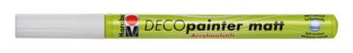Deco Painter weiß 070, 1-2 1-2 mm Spitze, matt  ABVERKAUF 