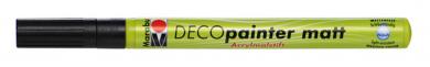 Deco Painter schwarz 073, 1-2 1-2 mm Spitze, matt 