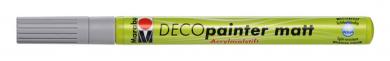 Deco Painter grau 078, 1-2 1-2 mm Spitze, matt 