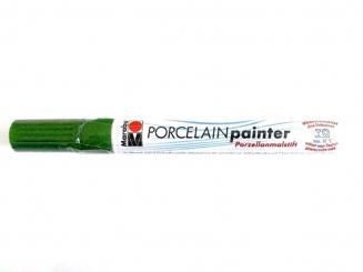 Porcelain Painter grün glitter  563, glitter 1-2 mm, hochglänzend 