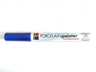Porcelain Painter saphir glitter 594, glitter 1-2 mm, hochglänzend 
