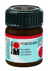 Porzellanfarbe Kakao 15ml 