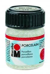 Porzellanfarbe Glitter Silber 