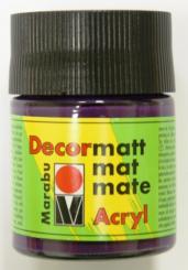 Decormatt 50ml Aubergine 