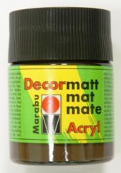 Decormatt 50ml Dunkelbraun 