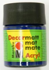 Decormatt 50ml Dunkelblau 