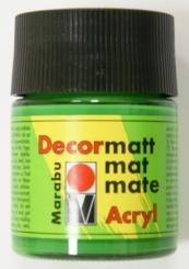 Decormatt 50ml  Gelbgrün 