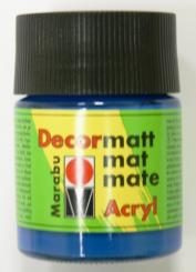 Decormatt 50ml azurblau 