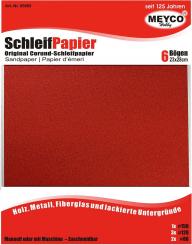 Schleifpapier-Sort.23x28cm 6 er Set sortiert 