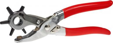 Revolverlochzange, verchromt 