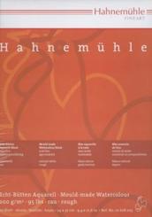 Echt-Bütten Aquarellkarton Hahnemühle, 24x32cm, 20 Blatt, 200 g 
