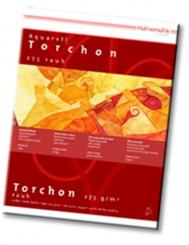 Aquarell-Block Torchon24x32cm 20 Blatt, 275 g/m², hellweiß, rauh 