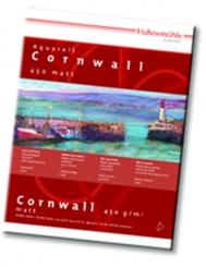 Aquarellblock Cornwall24x32cm 10 Blatt, 450 g/m², rau, hellweiß 