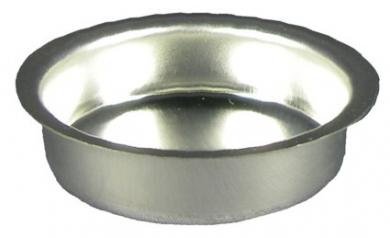 Lichtertülleneinsatz 40mm, Höhe 12mm, Weißblech 
