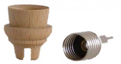 Lichtertülle 14mm mit Fassung 1121a 