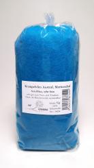 Filzwolle fein Azur, 50g Krempelvlies aus reiner Schurwolle v 