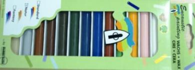 Wachssortiment Fantasie (Fantasy) 13 Wachsmalstifte 