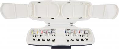 Akademie Aquarell Kunststoffset 10 x 1/2 Näpfchen 