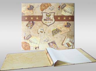 Scrapbook Album Travel groß incl. 10 Einsteckhüllen, für 30,5x30 