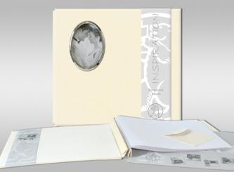 Scrapbook Album Hochzeit incl. 10 Einsteckhüllen, für 30,5x30 