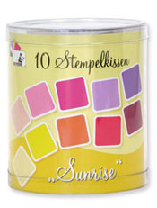 10 Stempelkissen Sunrise 