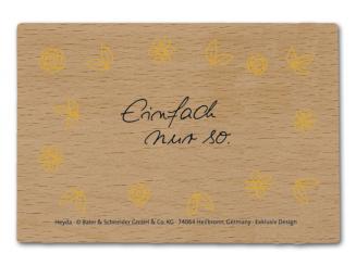 Poesiestempel orange,Einfach 