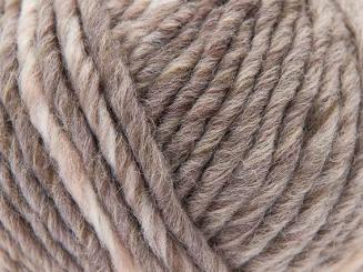 Creative Melange, Beige-Grau 53 % Schurwolle,47% Acryl, 100g 