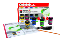GlasArt-Starterset 4 Farbtöne  x 15ml 