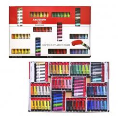 Amsterdam Acrylfarben Set 72 x 20ml (70 Farbtöne + 2x weiss) 