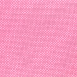 Baumwollstoff Judith, Tupfen 2mm, rosa, 148cm 