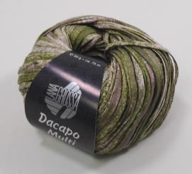 Dacapo Multi, Dunkeloliv/Altrosa/ Natur, Lana Grossa 