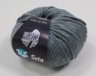 365 Seta, Dunkelgrau Lana Grossa 