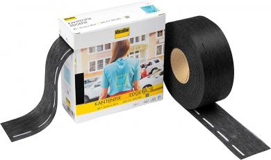 Kantenfix 40+10 mm schwarz Meterware 