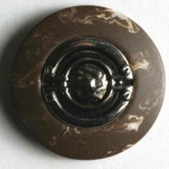 Modeknopf, Größe 25mm, braun Color 15 