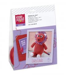 Häkeltier-Set Löwe Lazy Louis 