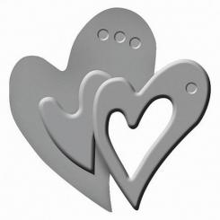 Prägestanzer Herzen, 32mm 
