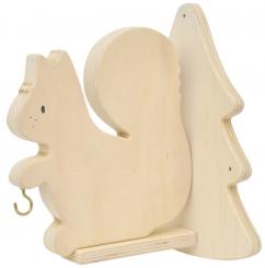 Vogelfütterer Eichhörnchen zum bemalen und gestalten 