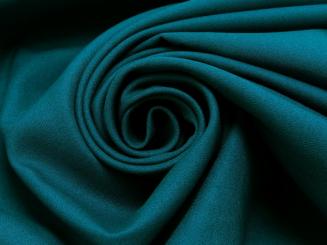 Baumwoll Hosenstoff uni, 68 petrol 