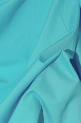 Baumwollbatist Türkfeld, türkis Blusenware, * Öko-Tex Standard 100 * 