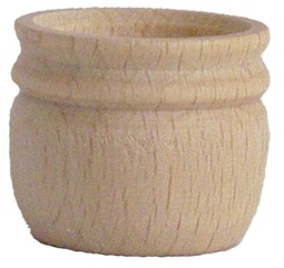 Lichtertülle 20mm Holz, Tulpe 