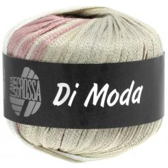 Di Moda, Rohweiß/Altrosa/Rosagrau  Lana Grossa, Bändchengarn , Taupe 