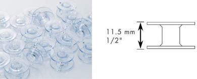 Bobbin Spulen (Kunststoff) 10er Pack (11,5 mm) 