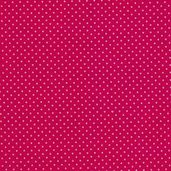 Baumwollstoff Judith,Tupfen pink Breite 148cm 