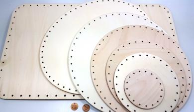 Flechtboden rund 30cm 