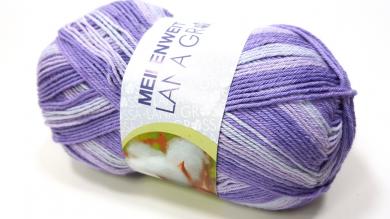 Meile 100 Solo Cotone Capri, Fb.6655  Lana Grossa, Sockenwolle 