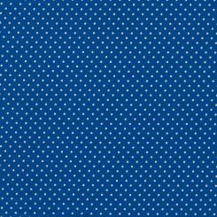 Baumwollstoff Judith, Tupfen royalbl 148cm 