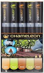Chameleon 5er Stifte-Set, Earth Tones 